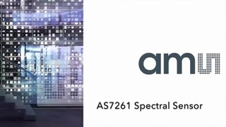 AMS - AS7261 Spectral Sensor - Color Scanning Made Easy