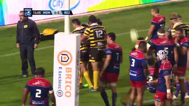 SITE OFFICIEL STADE MONTOIS RUGBY - RESUME SMR vs BEZIERS
