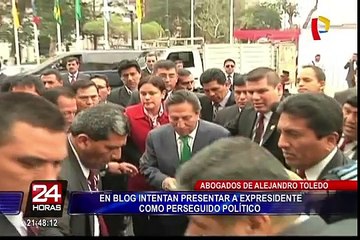 Parlamentarios critican blog del ex presidente Alejandro Toledo