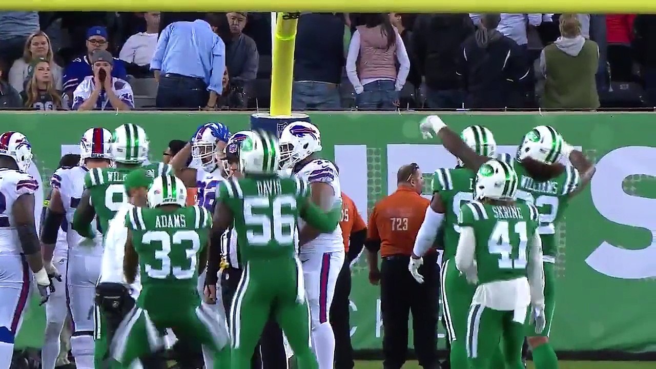 The New York Jets defense go nuts vs Bills!