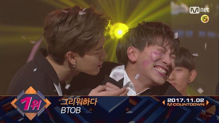 11월 첫째 주 1위 ′BTOB′의 ′그리워하다′ 앵콜 무대! (Full ver.)