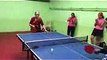 69-year-old shows off her Table Tennis skills