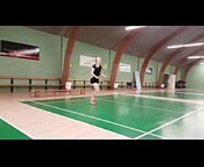 BADMINTON TECHNIQUE #22 - STICK SMASH