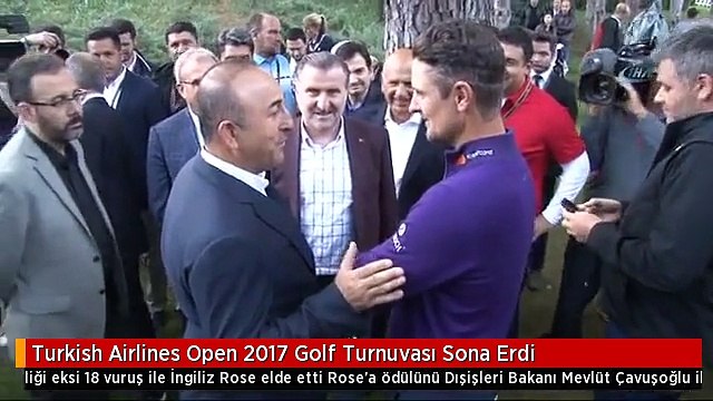 Turkish Airlines Open 2017 Golf Turnuvası Sona Erdi
