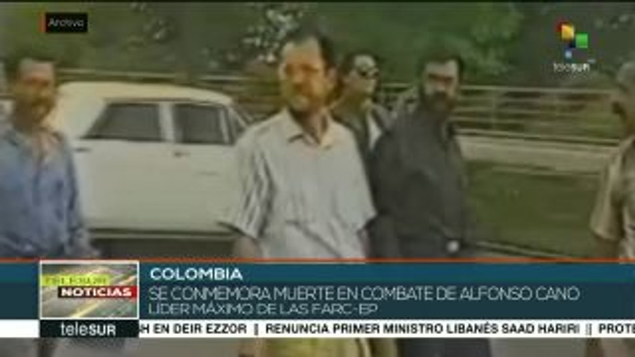 Colombia: FARC rinden homenaje al líder guerrillero Alfonso Cano