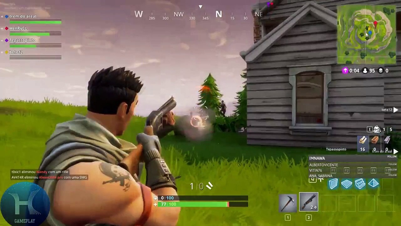 Fortnite - Aqui a gente resolve é na picareta kkkkkk
