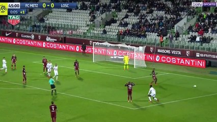 Nicolas Pépé  Goal HD - Metz 0 - 1 Lille  - 05.11.2017 (Full Replay)