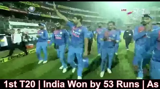 IND VS NZ 1st T20 Highlights 2017 | India vs New Zealand 1st T20 IND win by 53 runs