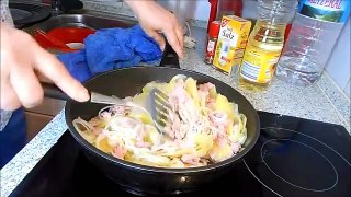 Tortilla de Papatas (Jamon y Queso ) yasobas vlogs