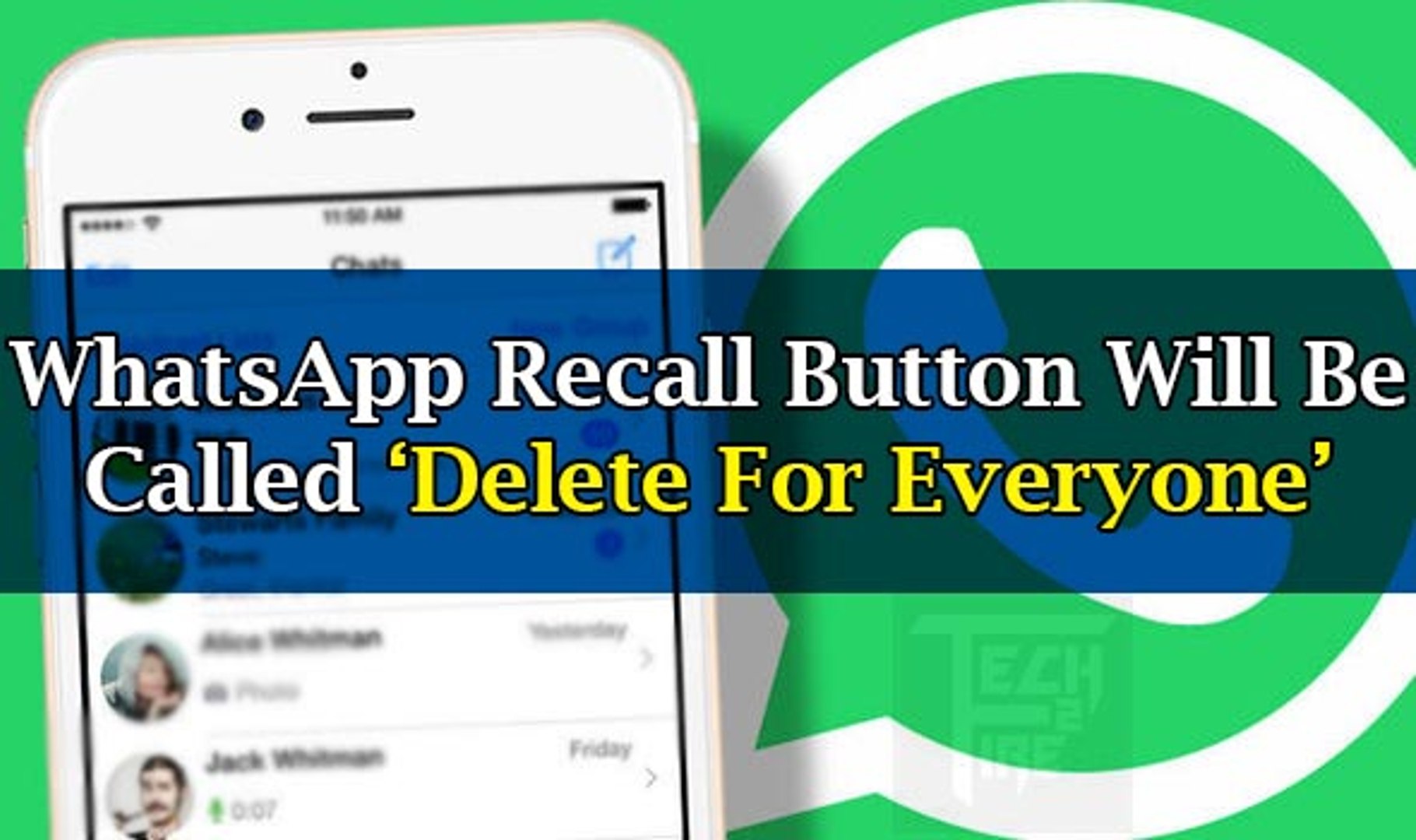 ⁣How to delete WhatsApp message with delete for everyone