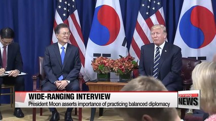 President Moon reconfirms determination for peaceful resolution on North Korean issues