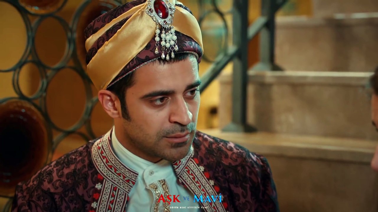 Aşk ve Mavi 18 Bölüm - İsmet ve Pembe ilk öpücük :)