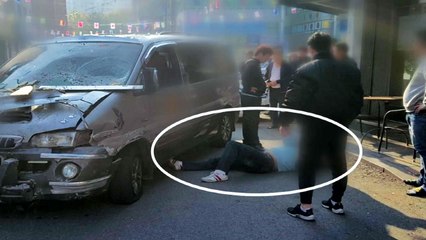 무면허 음주 뺑소니..."시민이 잡았다" / YTN