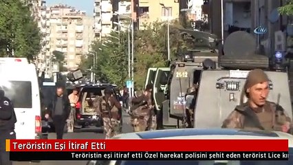 Teröristin Eşi İtiraf Etti