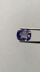 Purple sapphire gemstone in high qualty
