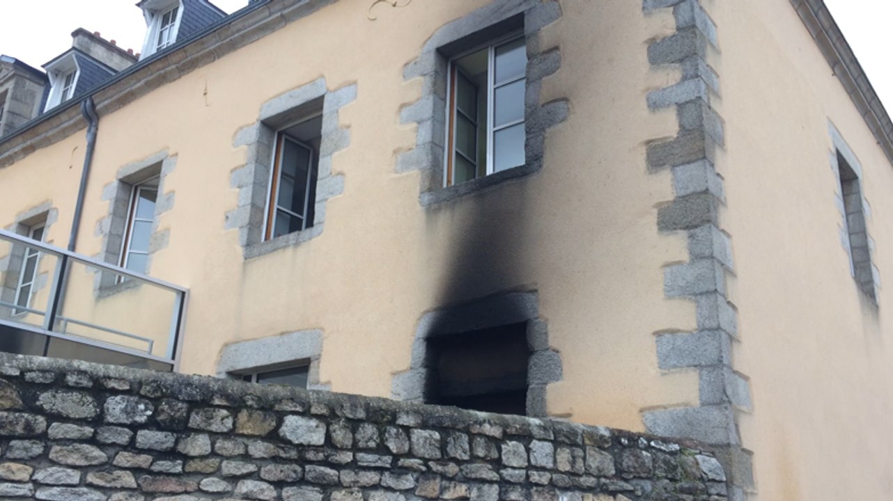 Incendie devant la maison de retraite Orpéa