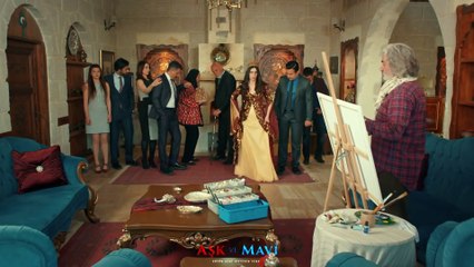 Aşk ve Mavi 23.Bölüm - Göreçkiler ressam karşısında :)