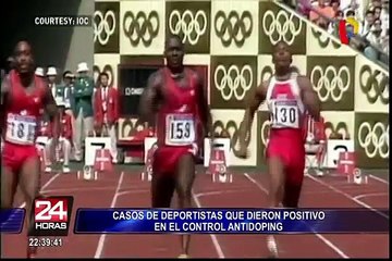 Casos de deportistas que dieron positivo en el control antidoping