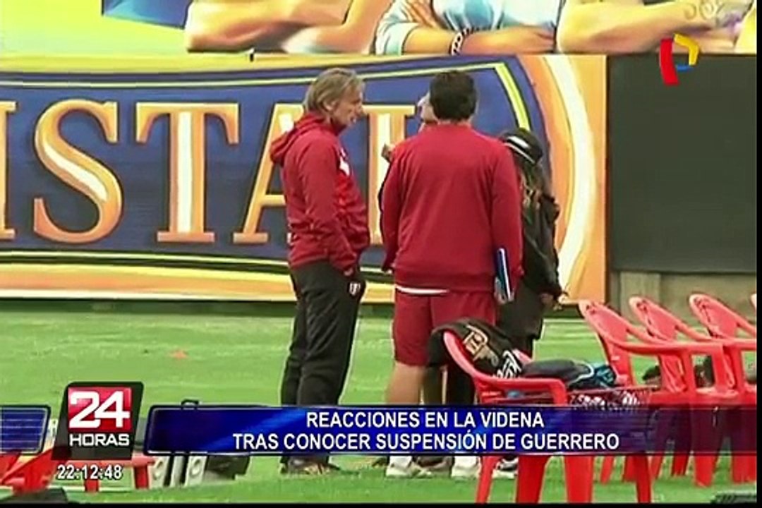 Reacciones en La Videna tras conocer suspensión de Guerrero por control antidoping