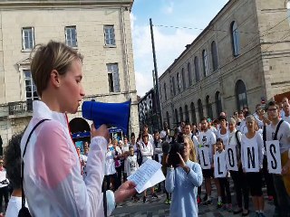 Jogging en hommage à Alexia Daval à Besançon