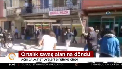 Ortalık savaş alanına döndü