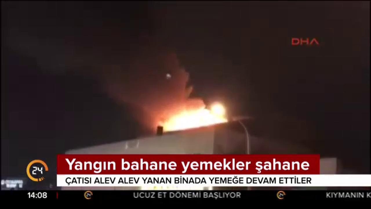 Yangın çıktı