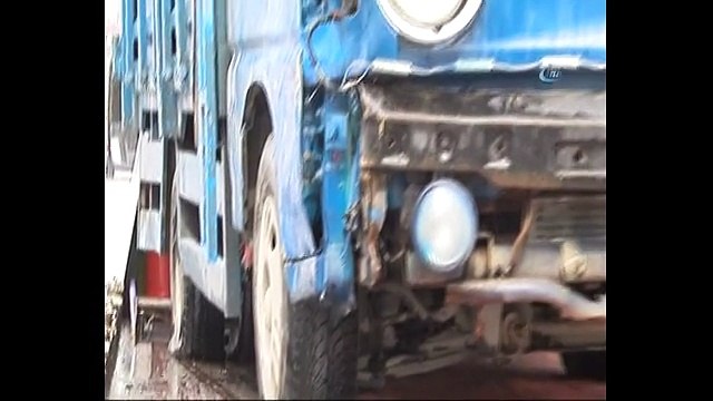 TEM Otoyolu Esenyurt Mevkii'nde ters yönde giden bir kamyonet durduruldu!