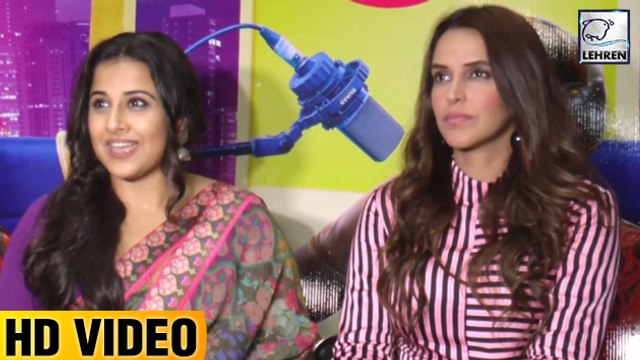 Vidya Balan Teaches Marathi To Neha Dhupia | Funny Moment | Tumhari Sullu