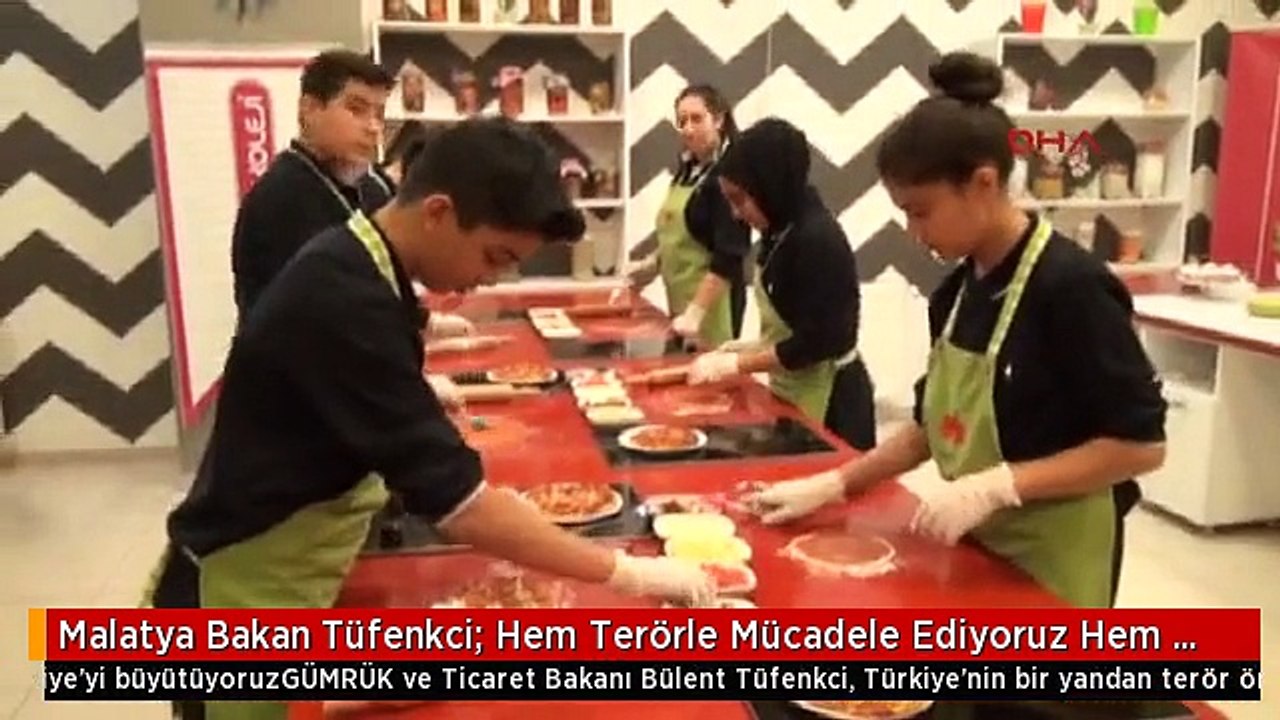 Malatya Bakan Tüfenkci: Hem Terörle Mücadele Ediyoruz Hem de Türkiye'yi Büyütüyoruz