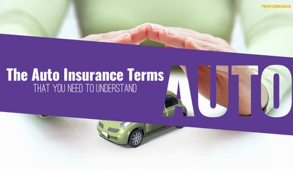 The Auto Insurance Terms That You Need to Understand