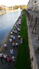 Jogging collectif en hommage à Alexia Daval à Besançon