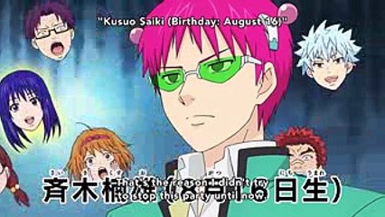 斉木楠雄のΨ難 面白い瞬間  Saiki Kusuo no Ψ-nan (TV) Funny Moments #88 HD
