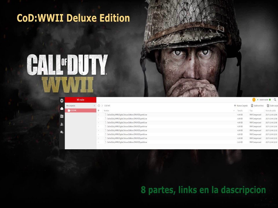 DESCARGAR COD:WWII DELUXE EDITION//MEGA//FULL//
