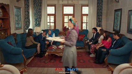 Aşk ve Mavi 27.Bölüm - Eyvah Saadet Hala geliyor!