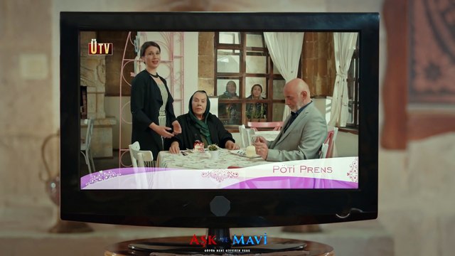 Aşk ve Mavi 29.Bölüm - Pöti Prens reklamında Birgül ve Hasibe’de çıkar