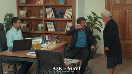 Aşk ve Mavi 36.Bölüm - Cemal, İsmet’in sekreteriyle dalga geçiyor!