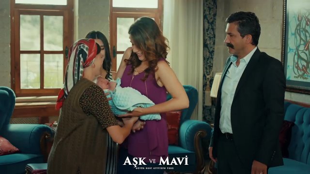 Aşk ve Mavi 34.Bölüm - Cemal, Fatma’nın bebeği sevmesinden rahatsız oluyor!