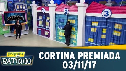 Cortina Premiada - 03.11.17