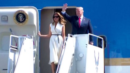 트럼프, 亞순방 경유지 하와이 도착...내일 日 방문 / YTN