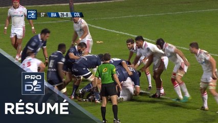PRO D2 - Résumé Biarritz-Colomiers: 36-13 - J11 - Saison 2017/2018