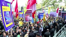 آلاف الإيرانيين يتظاهرون في طهران ضد ترامب والولايات المتحدة