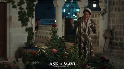 Aşk ve Mavi 38.Bölüm - Hasibe altınlarını gömüyor!