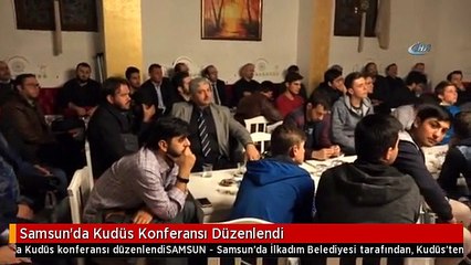 Samsun'da Kudüs Konferansı Düzenlendi