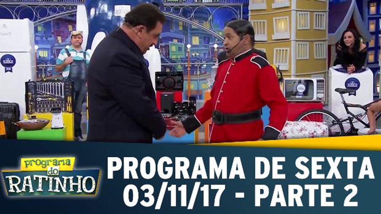 Programa do Ratinho - Sexta 03.11.17 - Parte 2