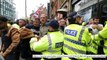 Many far right supporters accumulate in Manchester for Tommy Robinson book dispatch