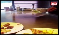 Menyra spektakolare sesi gatuhen vezet ne kete restorant po cmend rrjetin (360video)