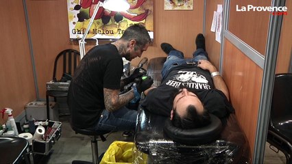 Le 3e salon international du tatouage de Marseille a ouvert ses portes