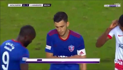 Ceyhun Gulselam Red Card For Dangerous Tackle vs Antalyaspor!