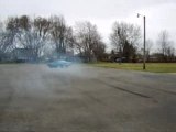 '73 dodge dart little burnout