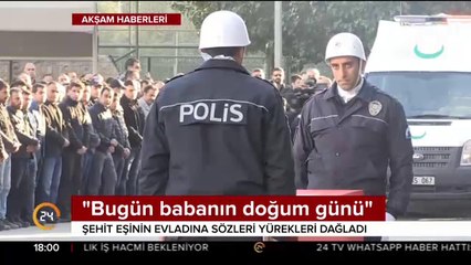 Şehit eşi yürekleri dağladı